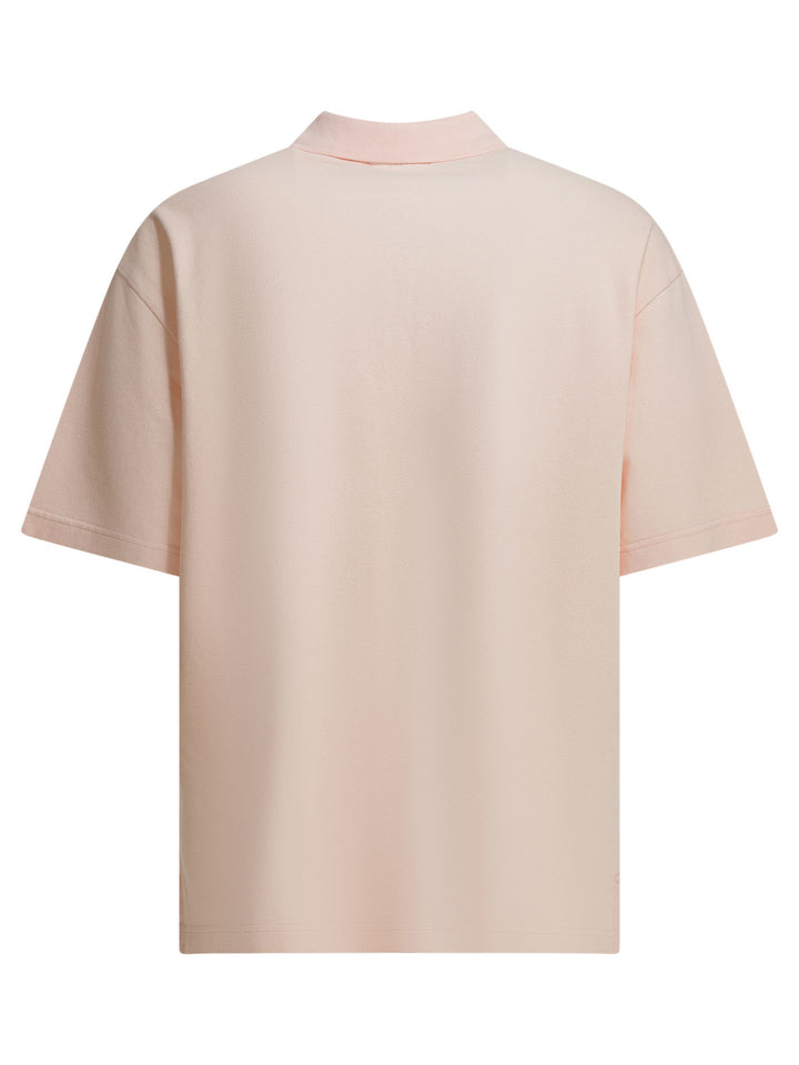 Maison Kitsuné Fox Head Polo shirts - Pink | 467a53845afef780e2271601c1b520794bef2dd9