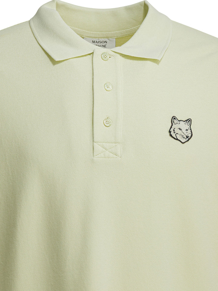 Maison Kitsuné Fox Head Polo shirts - Green | 449b49a6cf80ff4a7459b44544225ccb37b3c477