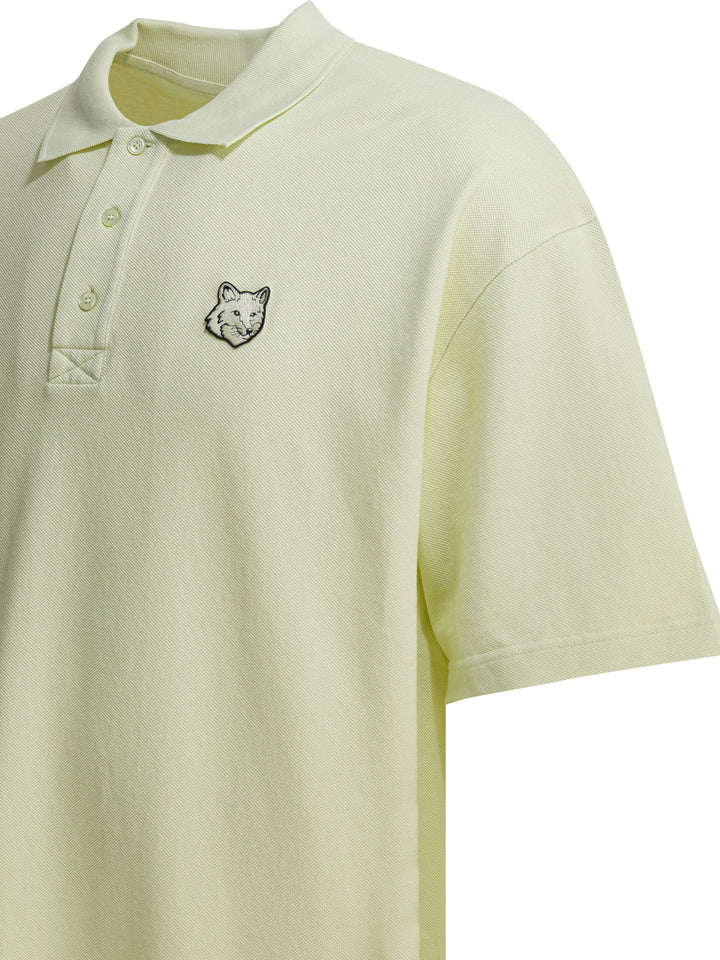 Maison Kitsuné Fox Head Polo shirts - Green | 371f85a2c1617ca3ac421ffa2035fb604b4030ac