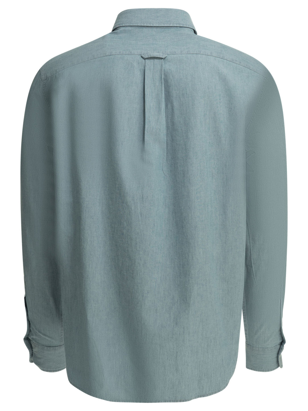 Maison Kitsuné Profile Fox Shirts - Light blue | 9747b2b0522d2a3cf459e880352ff9463306ff45