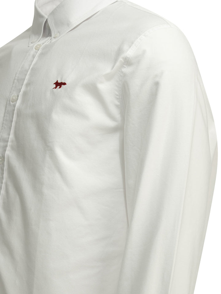 Maison Kitsuné Profile Fox Shirts - White | ccbc6f50f48b119743211cc6db5caeaba3f3e13e