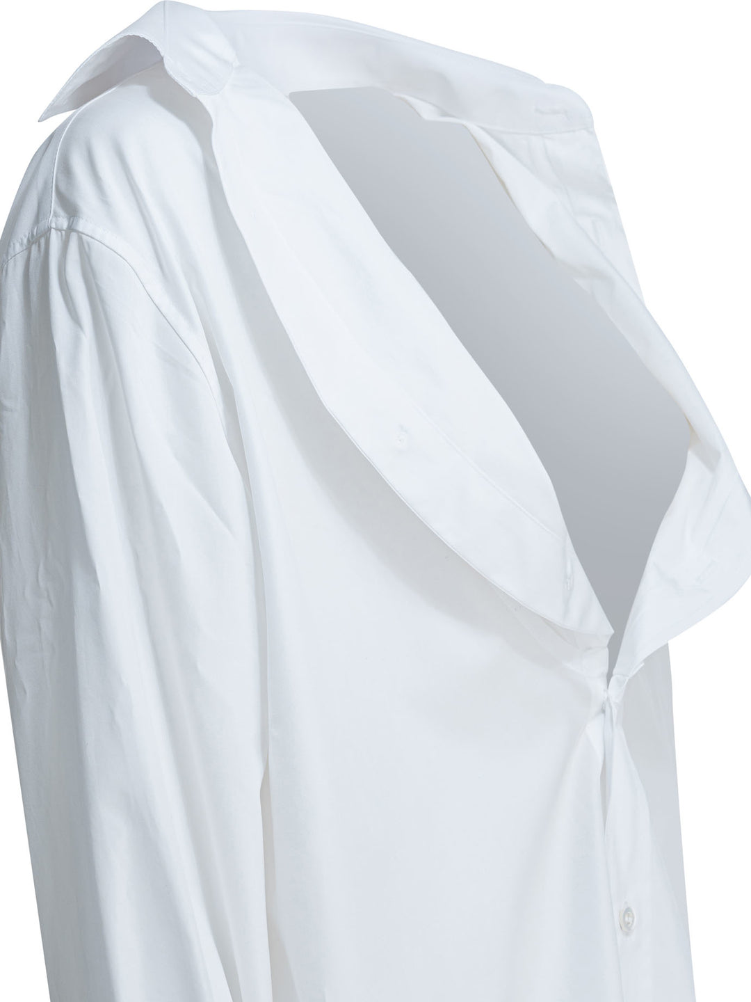 Maison Margiela Casual Shirt Shirts - White | b9563516fbde13e48d29b0c606e83d05361b68fe