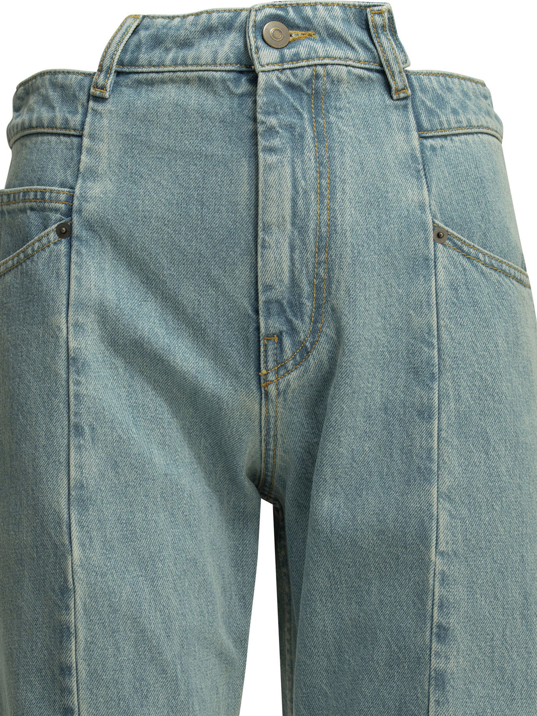 Maison Margiela Wide Leg Jeans - Light blue | a3bf901aef33a55a071d84352f7565fc0c775970