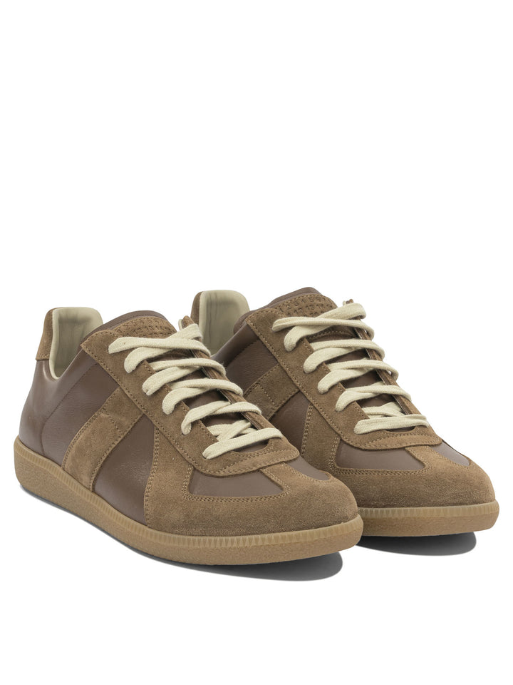 Maison Margiela Replica Sneakers & Slip-On - Brown | 6a659509dde096f5b18a2fd3cd116adb3fdc3a0e