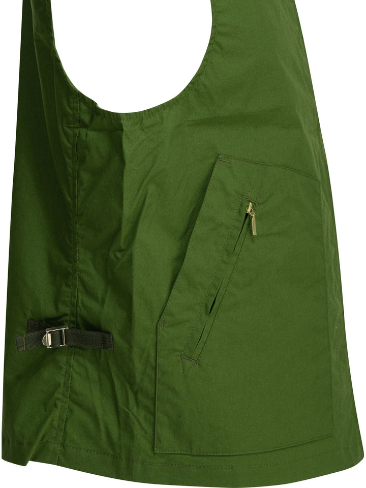 Manifattura Ceccarelli New Travel Vest Jackets and Coats - Green | 5789915476cbe0afa66dbaf7816fa4d343982d84