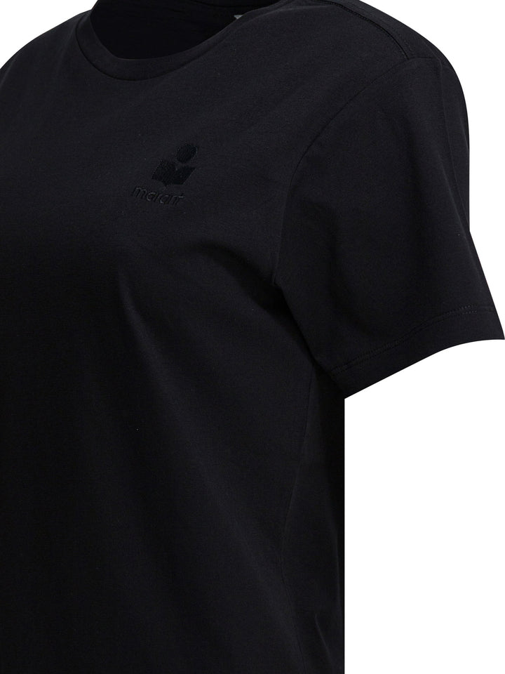 Marant ÉToile Aby T-shirts - Black | 8359c7f582a11b674bf0191f890f3c8ea9734e8d