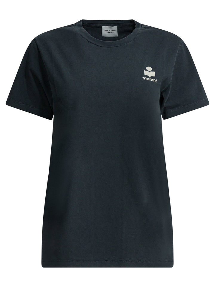 Marant ÉToile Aby T-shirts - Blue | d6d97fe54b4f2dc2f6fd797918e9a273ee2564a9