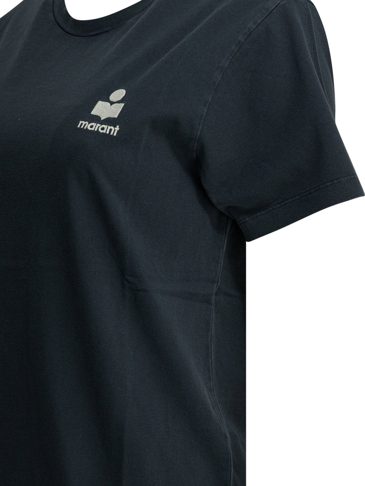 Marant ÉToile Aby T-shirts - Blue | c647fc21be38a3e6b3f605fe1120b3d27c6b7839