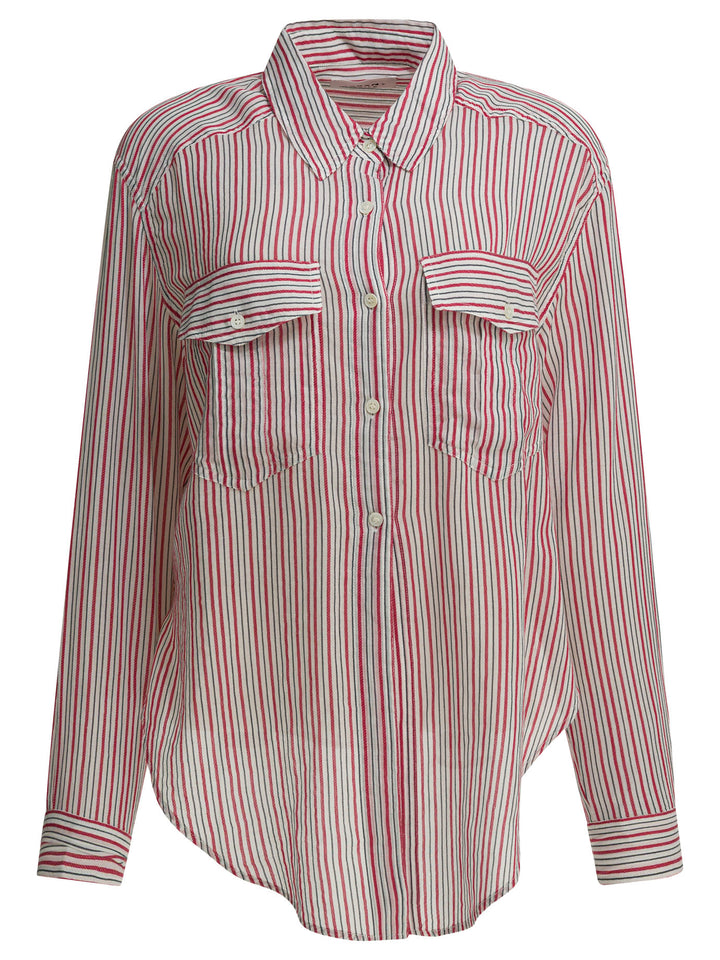 Marant ÉToile Nath Shirts - Beige | 48115b03cde715c765fc5ade3a50e0e6d1ec3efb