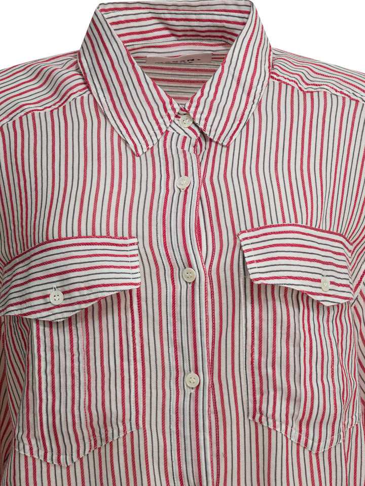 Marant ÉToile Nath Shirts - Beige | b2f32da0d215aa2ee89ae44b323d8f8cb1bb86f2