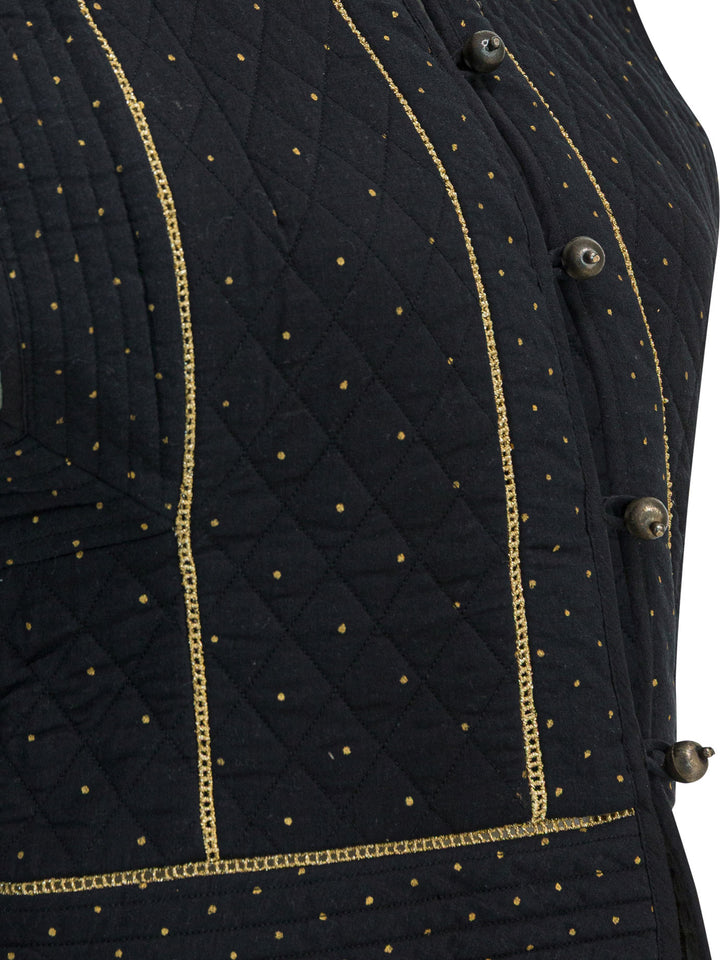 Marant ÉToile Volana Jackets and Coats - Black | 98dddb02924c412cf1201955d95c98a5f78f3a29