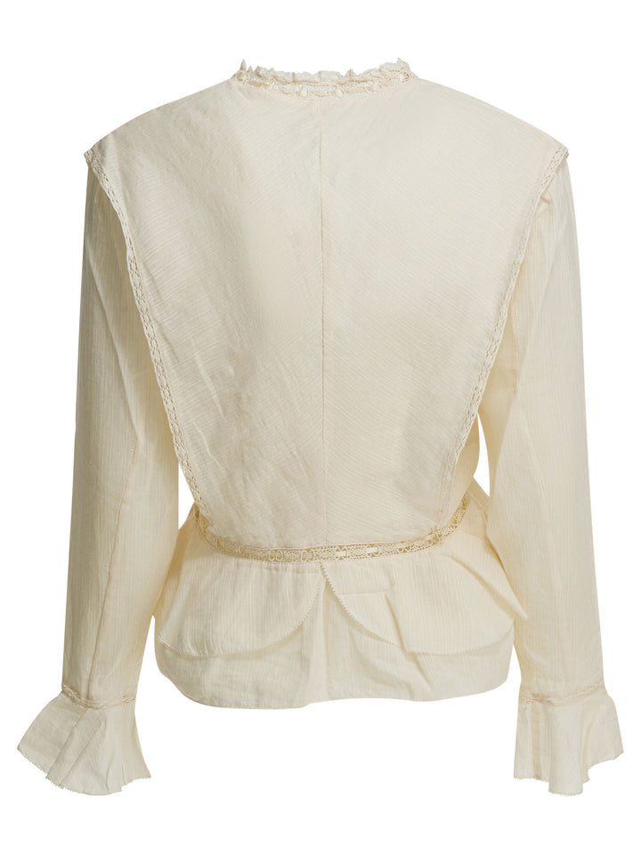 Marant ÉToile  Shirts - Beige | 5127a429946dc427d81834c3b1ab4fb71f5bc41b