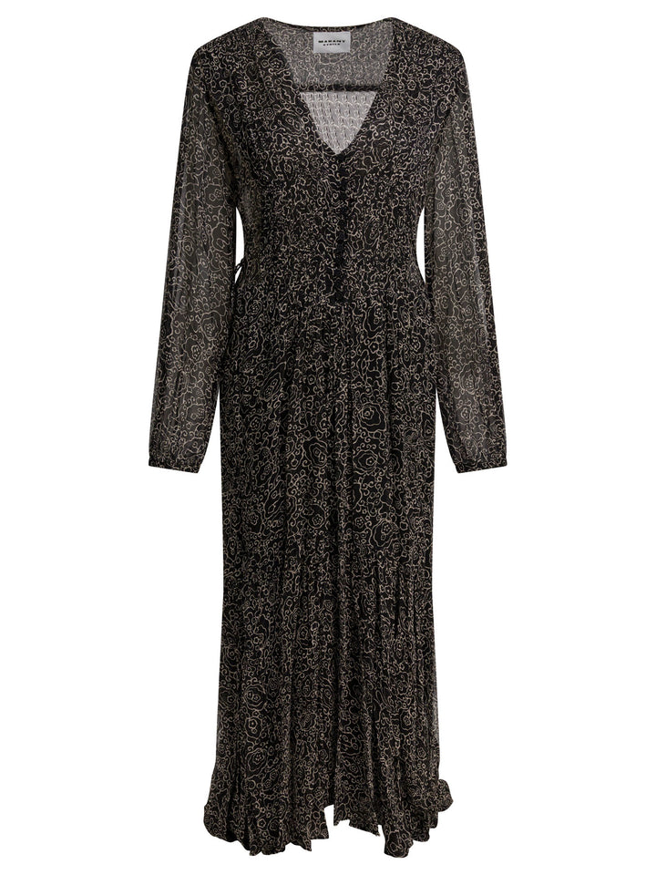 Marant ÉToile Briane Dresses - Black | f76ab1ff1a570c31f7859f8dc6b0a872345938b9