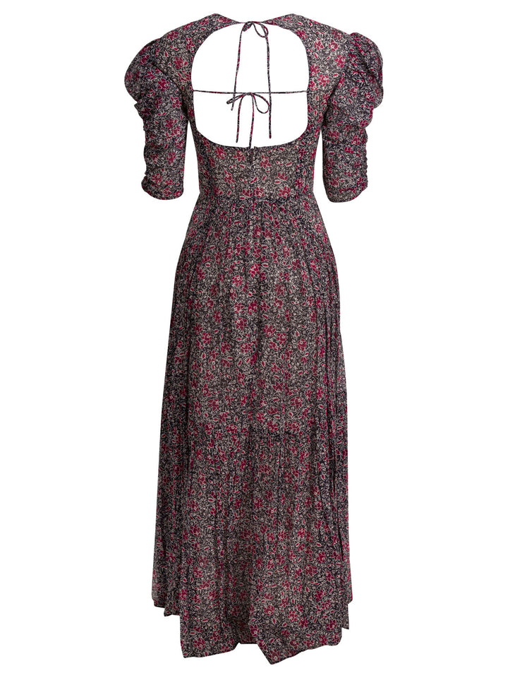 Marant ÉToile Sichellia Dresses - Fuchsia | aada2502eb2e7784b76dc731c71a9290e28dd981
