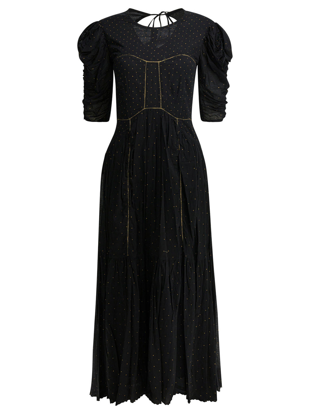 Marant ÉToile Sichene Dresses - Black | 49514d7f696f7213fc54a13ab9c7b471ded3589d