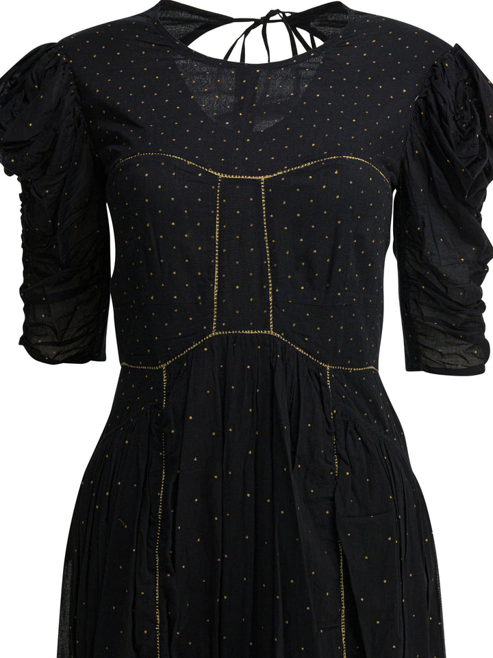Marant ÉToile Sichene Dresses - Black | 6f029d69b9c6afe23b767ebb8a28cc05e0792856
