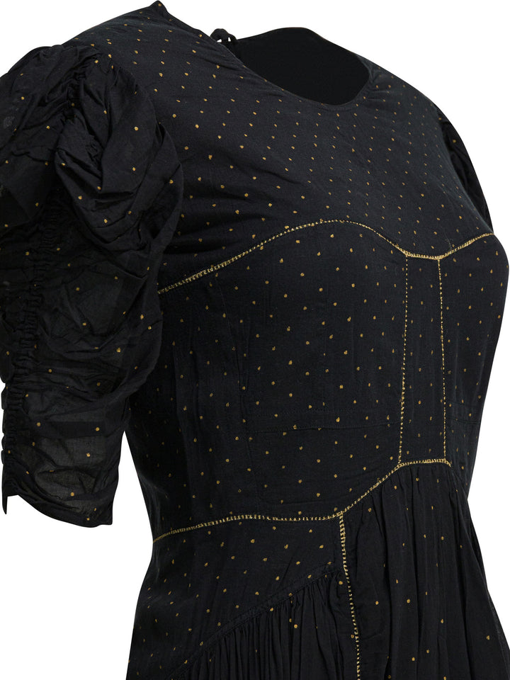 Marant ÉToile Sichene Dresses - Black | c45156196f34bc912aba4d4c3b3e014737185fc5
