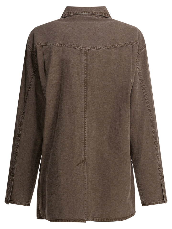 Marant ÉToile Nevala Jackets and Coats - Brown | ac8b310274ca98d2ac477952baebffccf16aa949