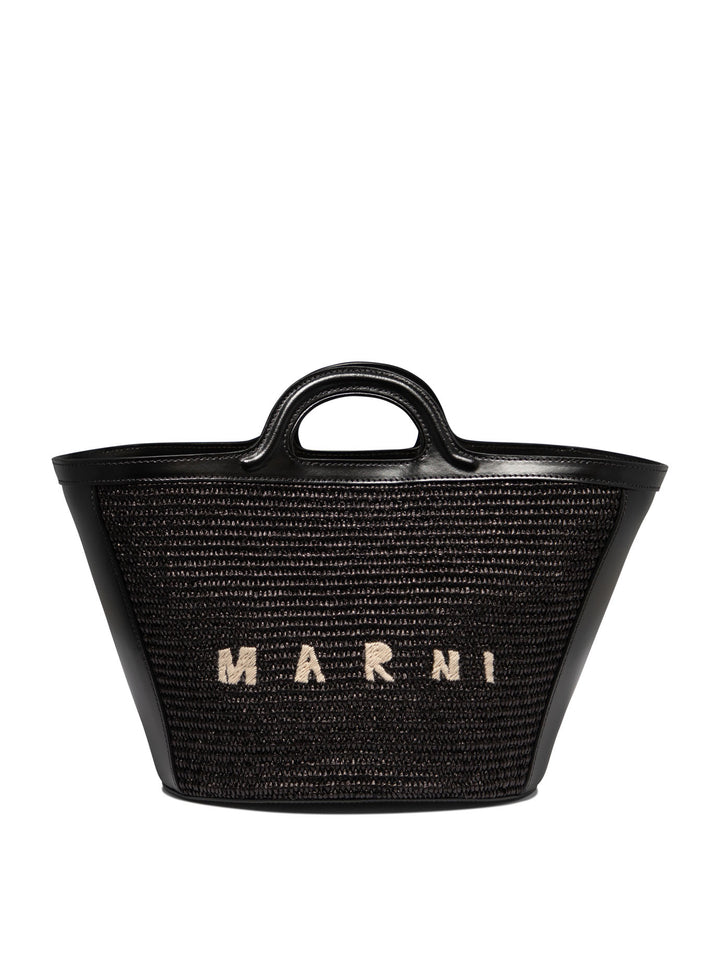 Marni Tropicalia Handbags - Black | 24d8d67a9a9d4a2a424f2016742f98e5cbaa789d