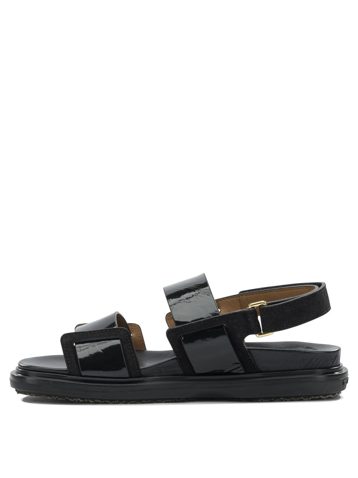 Marni Fussbett Sandals - Black | 7a93db7ed6cd412a180b0a3c7f56929f1c8ff101