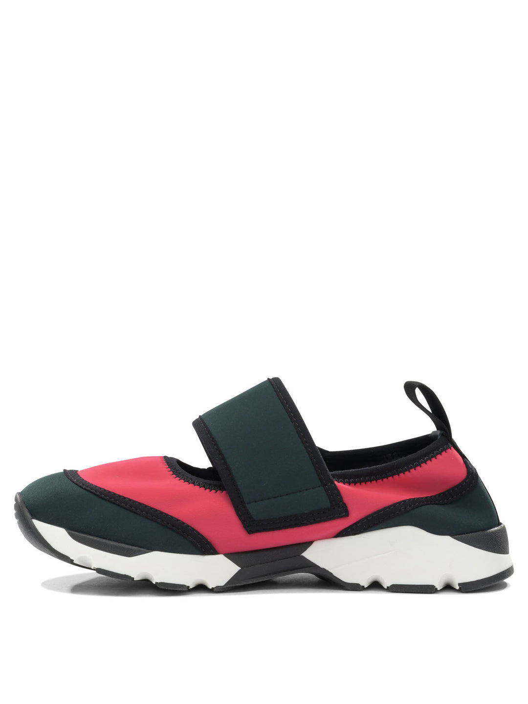 Marni Mary Jane Sneaker In Lycra Sneakers & Slip-On - Pink | a4b968f84c434186f4c3bafbf457ed069a25c3a0