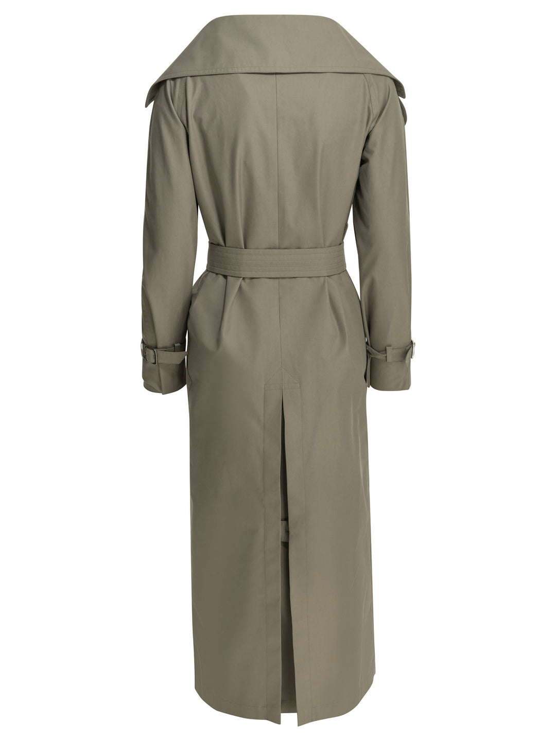 Max Mara Drip-Proof Cotton Trench Coat Jackets and Coats - Grey | 5f644a550052fc7c9664c2b0e3f352d18fed5866