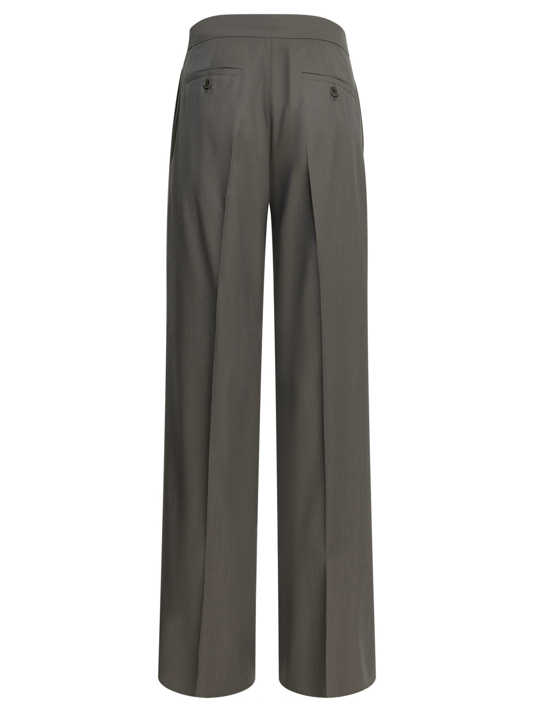 Max Mara Wool Tailored Pants Trousers - Grey | a2b64577ea14cd9152899e87047e2bee211f4a19