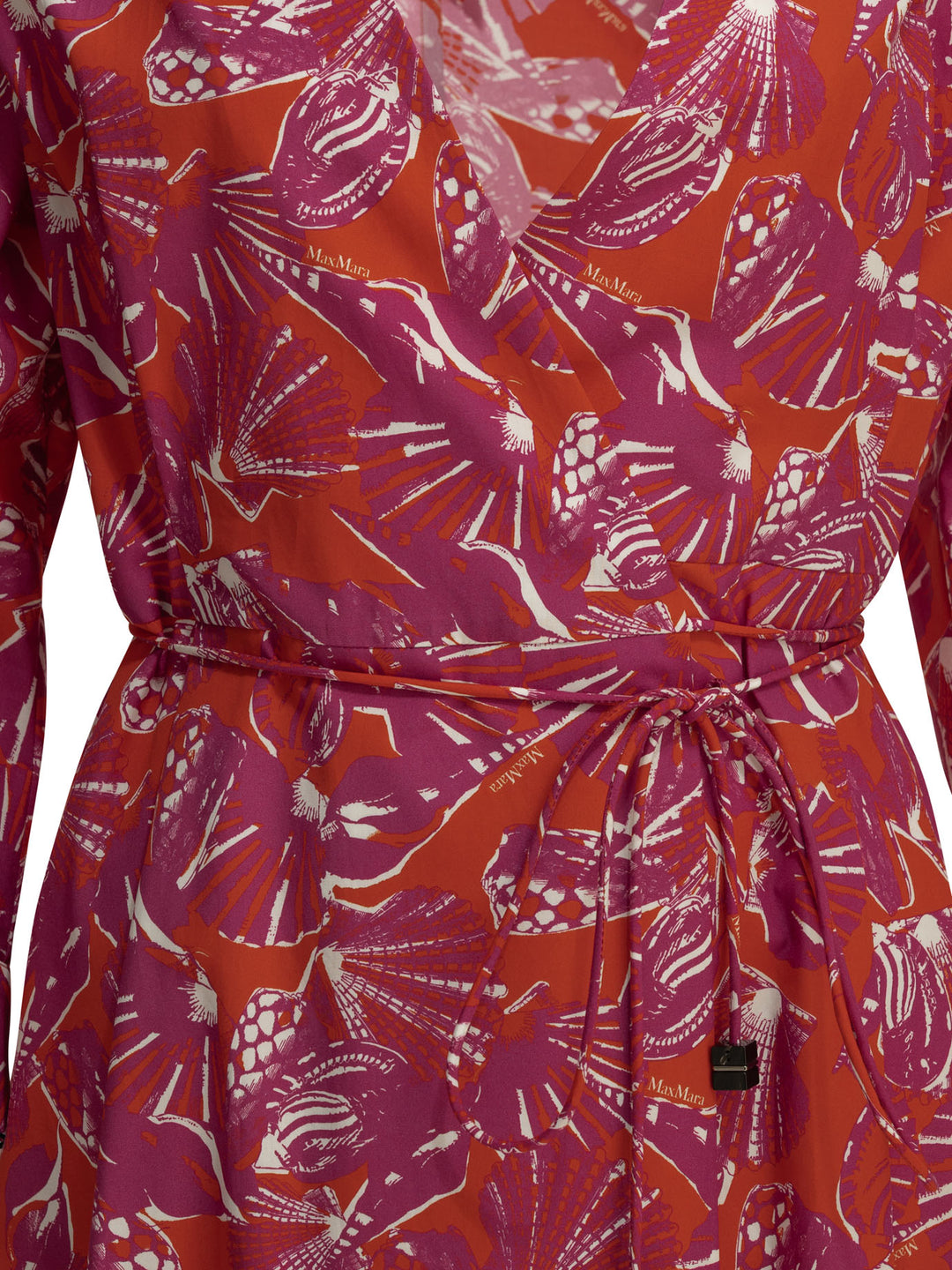 Max Mara Floral A-Line Midi Dress Dresses - Fuchsia | f1dd2ab82aa02eb69b1ad8bdb2a6d1e48e269e85