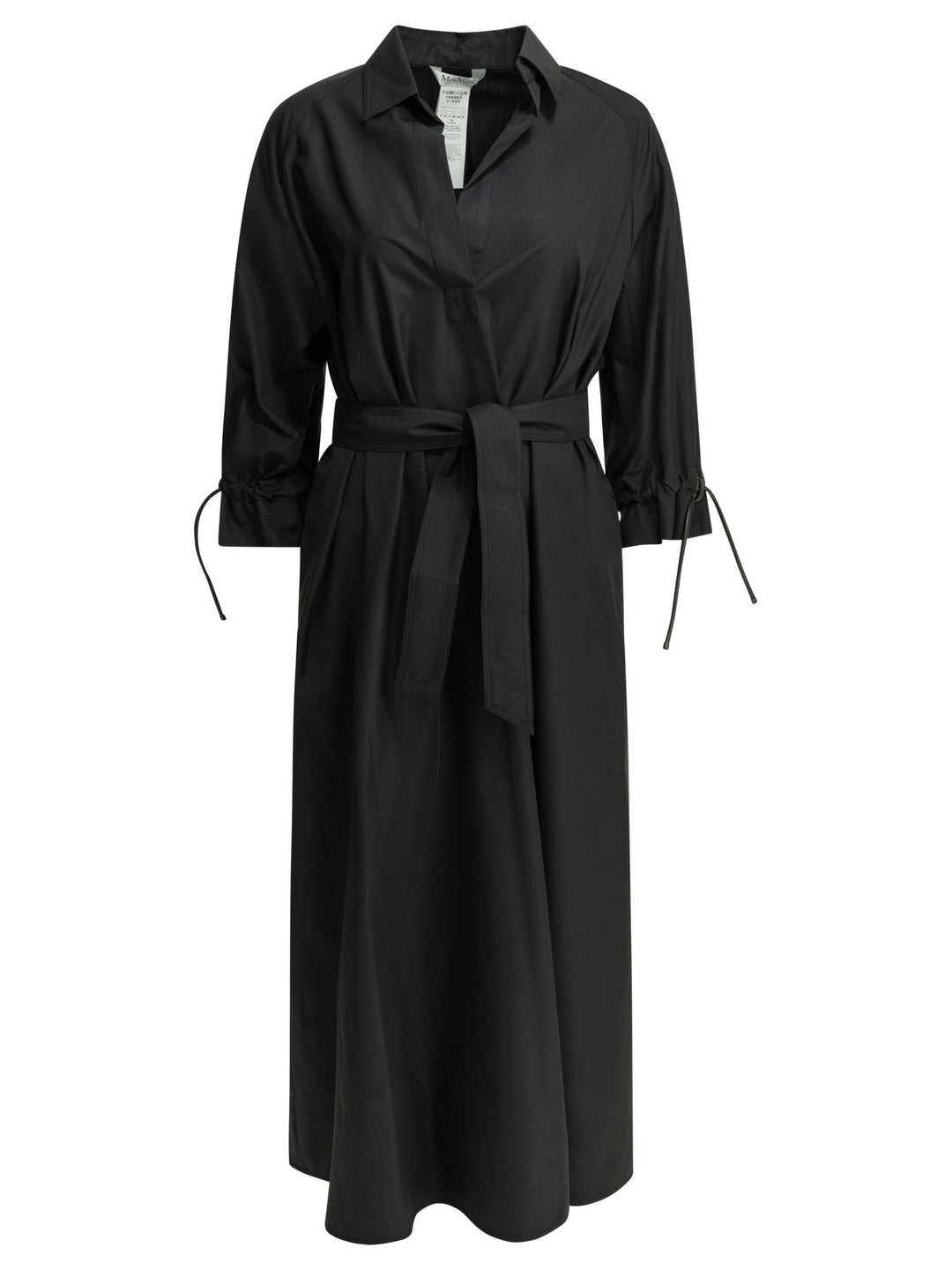 Max Mara Long Chemise Dress Dresses - Black | b6a7590a06813ad77f0f511fb738684fc0a75ab1