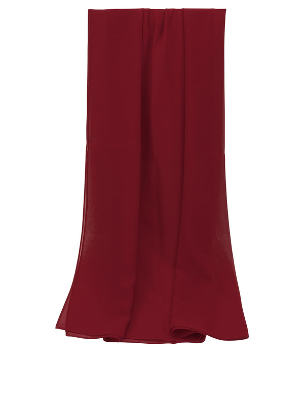 Silk Scarf Sciarpe & Foulard Red