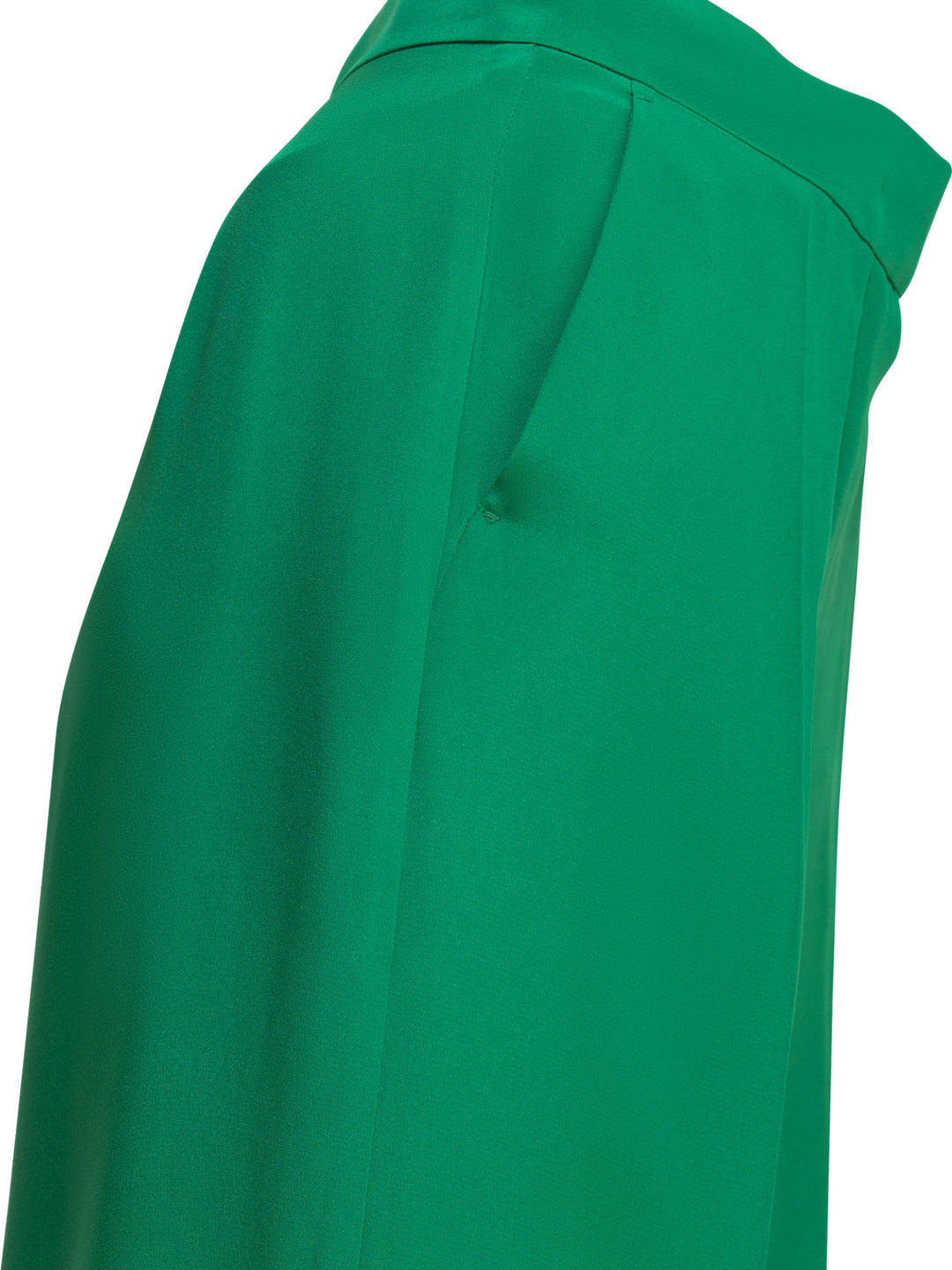 Max Mara Pianoforte Silk Tailored Pants Trousers - Green | 27ea92b6615621f20ecde42b53603975bd3df06b