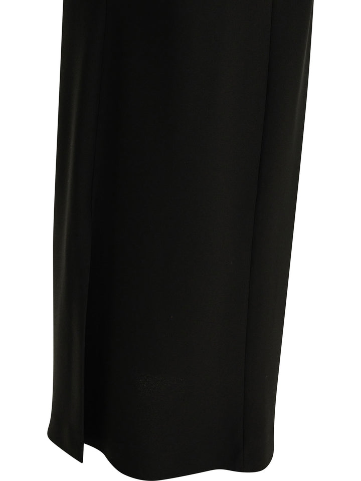 Max Mara Pianoforte Sheath Midi Dress Dresses - Black | 3e9e0d43729b14089fb783303962edb65b197764