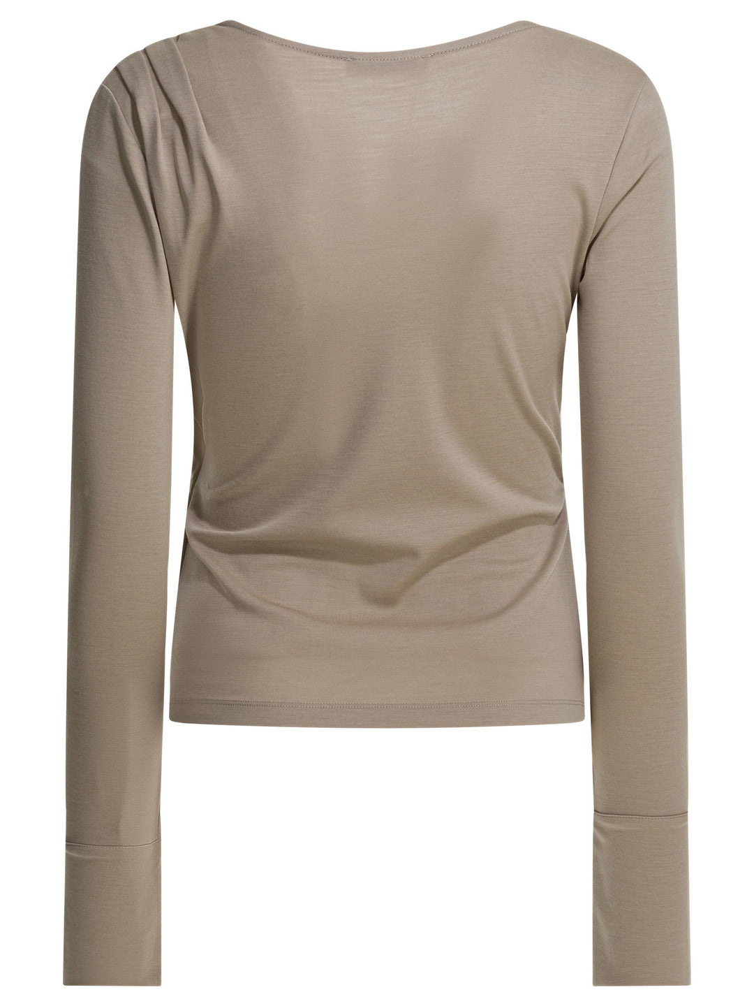 Max Mara Pure Virgin Wool V-Neck Sweater Knitwear - Beige | d701123c323d74284e148db6494b438cd6ce2699