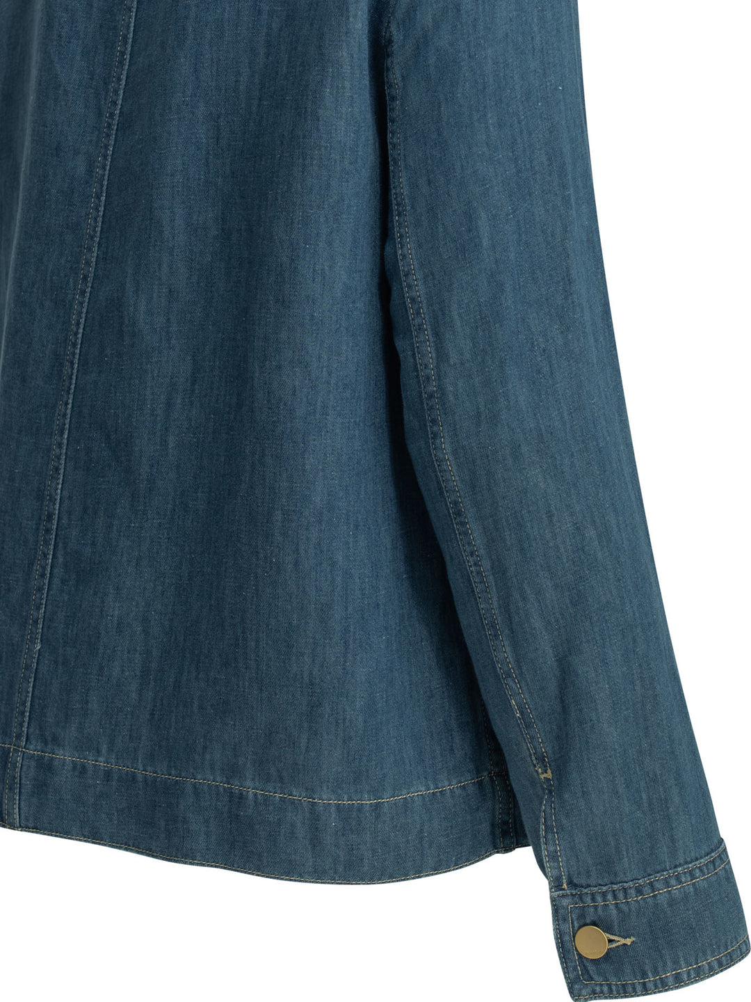 Max Mara S Casual Denim Shirt Shirts - Blue | ce066dcbd5ab3ea83f11742fffc26e4e84ebc8ad