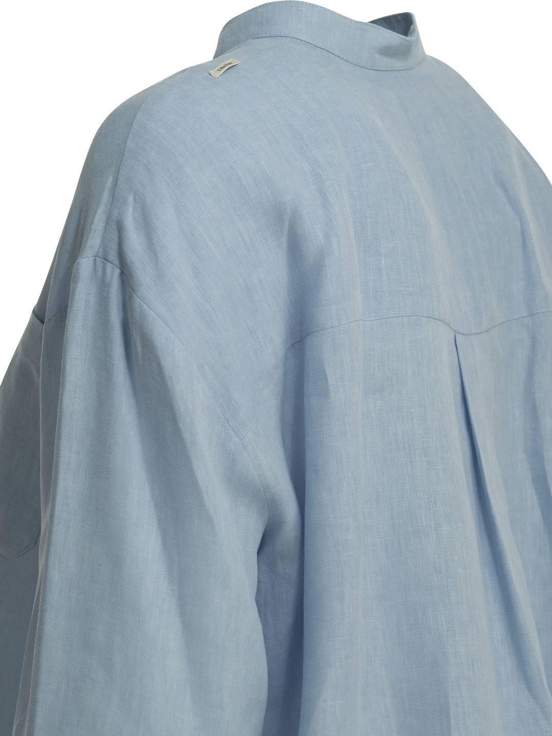 Max Mara S Casual Linen Shirt Shirts - Light blue | 4fe16970f372fd2c27009aa4762aaeeea4d7521e