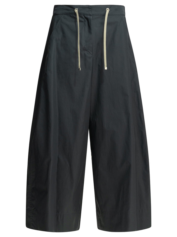 Max Mara S Casual Pants Trousers - Blue | 989b3258b78ee1bfa71e84bab60b3b5be047d308