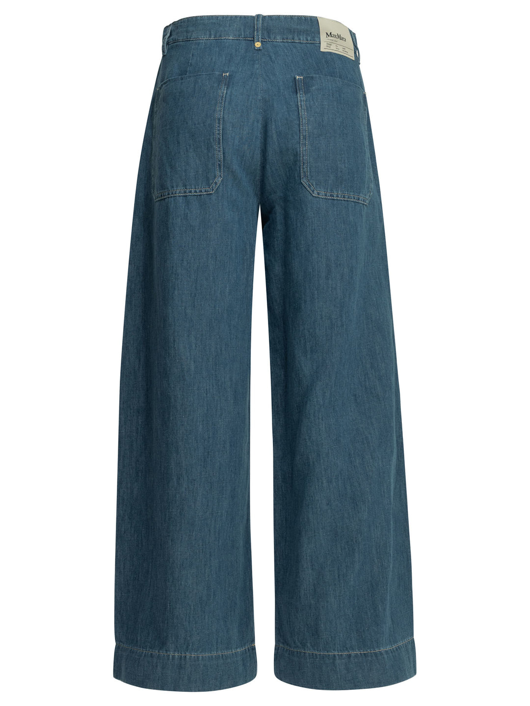 Max Mara S Wide Leg Jeans - Blue | 9cc25c8bba3fa5a87561959353b9a196328a0e48