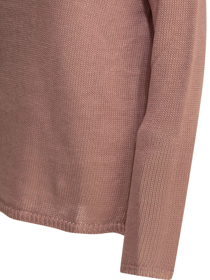 Max Mara S Round Neck Sweater Knitwear - Pink | 19ac8d7e1443c0c6c16a1c09ecfca62556255f40