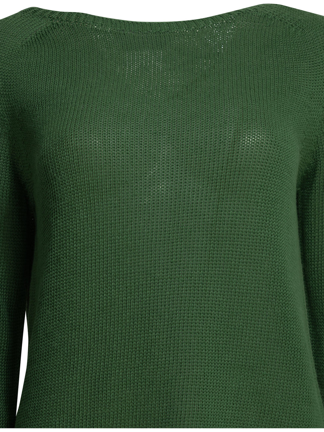 Max Mara S Round Neck Sweater Knitwear - Green | 7e2d5ecf1613db274003fec910d27a20d7336cc0