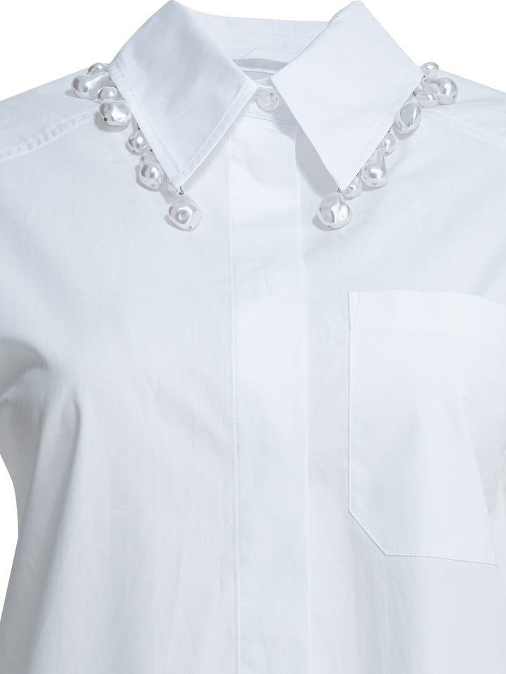 Max Mara Sportmax Casual Shirt Shirts - White | f5165a42fb278cdf329d7f2c12b2c627a0d3294e