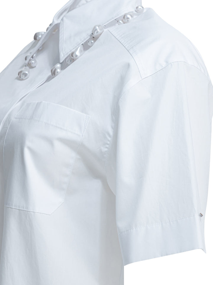 Max Mara Sportmax Casual Shirt Shirts - White | 514ac7456a1f163b0e0c616e3623ff22cb7f0573