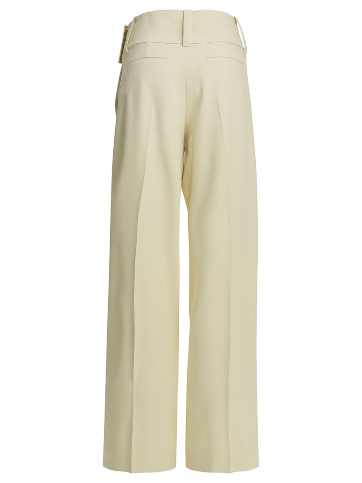 Max Mara Sportmax Tailored Pants Trousers - White | 91289b27b3225675bfe6ed3dfc981f9ce2e38254