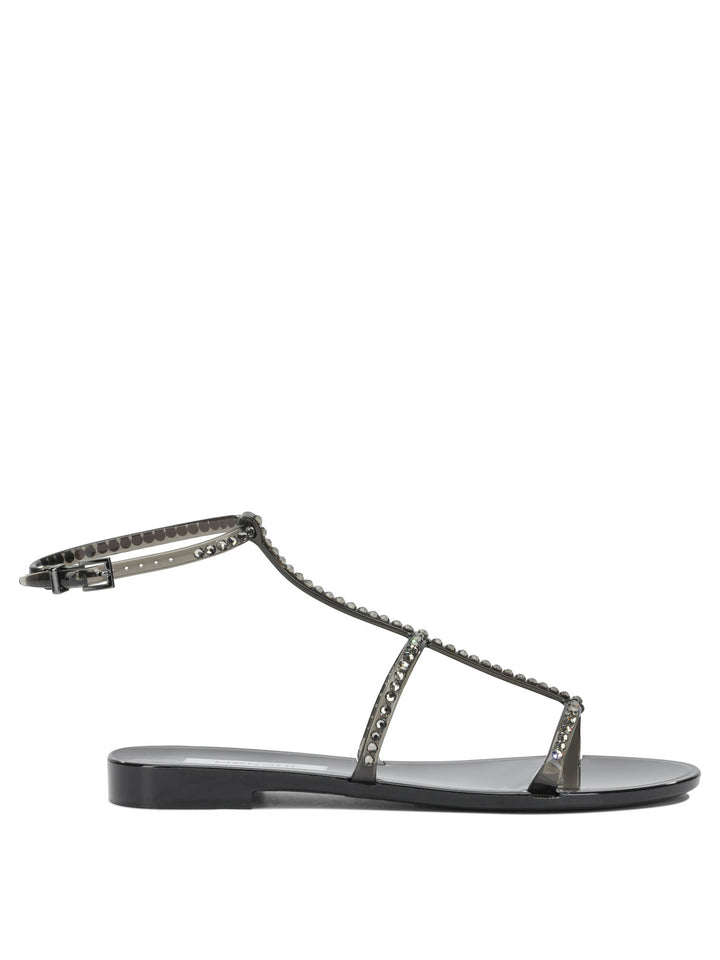 Menghi James Jelly Sandals - Black | d0f66a85a7cdb50f4d7a2bd4ecfcfc8b63da3616