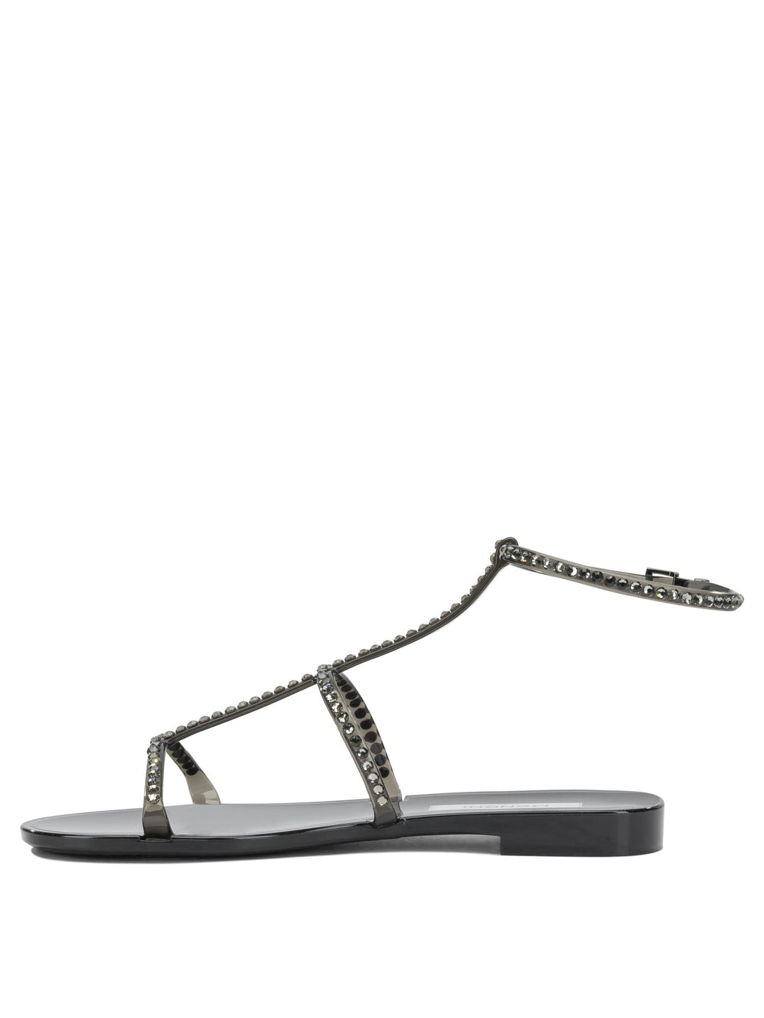 Menghi James Jelly Sandals - Black | b2a02d72d006176a6067e012063bf7f086d71cf3