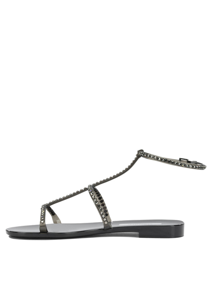 Menghi James Jelly Sandals - Black | b2a02d72d006176a6067e012063bf7f086d71cf3