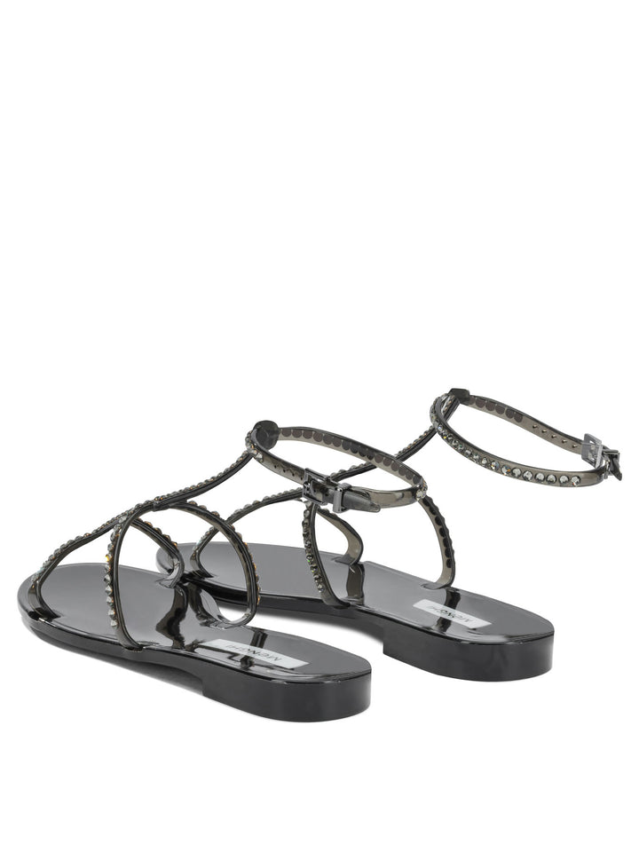 Menghi James Jelly Sandals - Black | 51d77150446d75ed58db2c0fcbe546e04a40859e