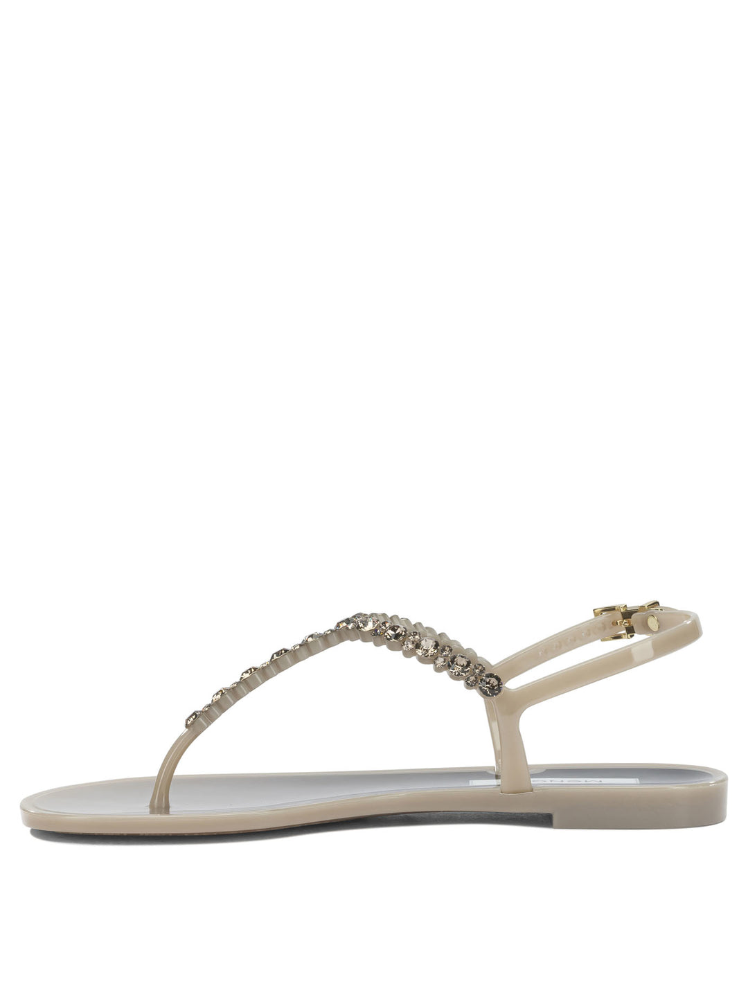 Menghi Bianca Jelly Sandals - Beige | 9c894f82d465bf60964a63a77337b6130145f47f