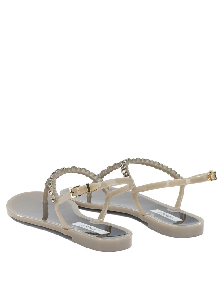 Menghi Bianca Jelly Sandals - Beige | 55094d2b67730ba5332c9e8874f2cac885da9bd3