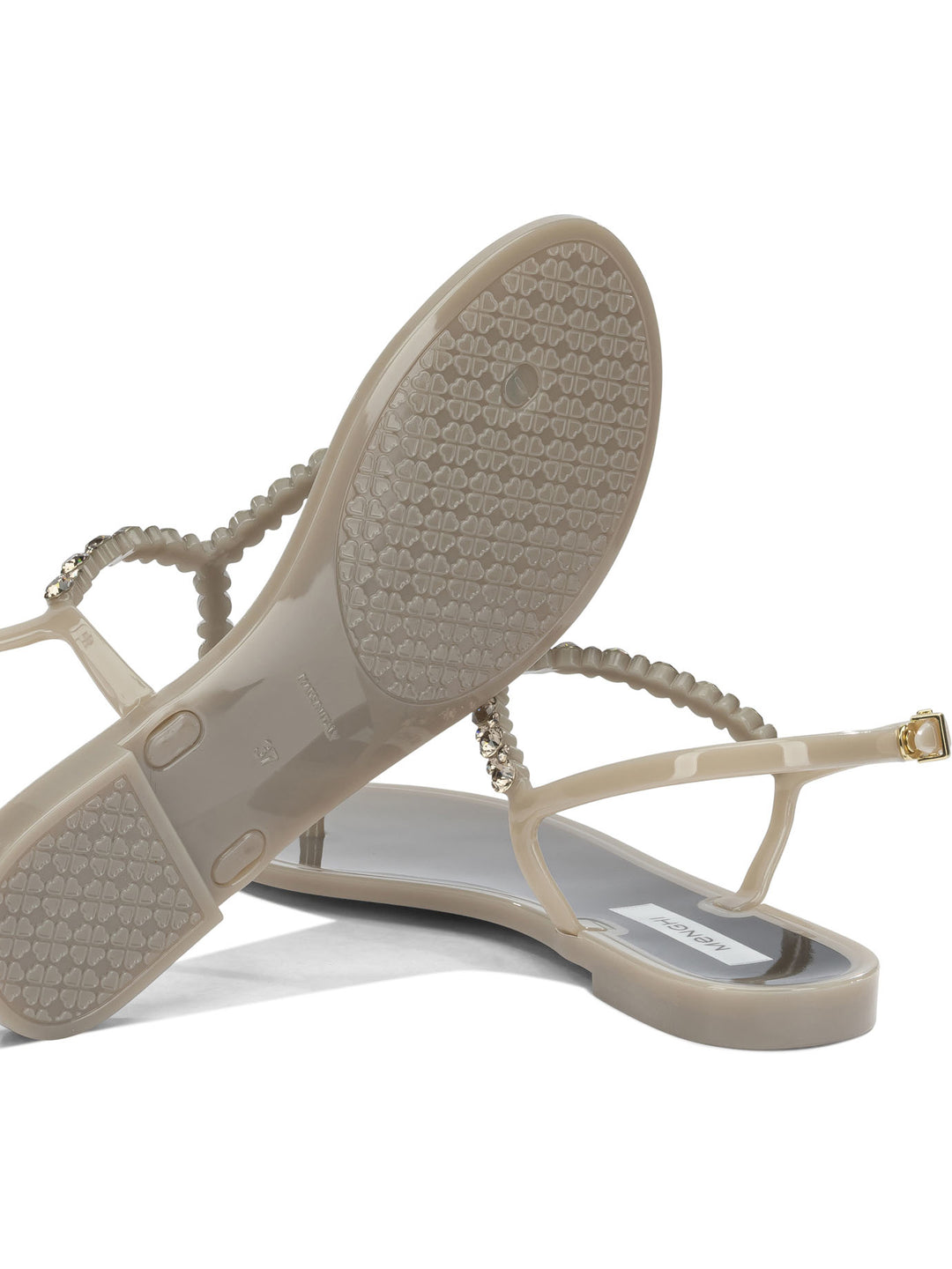 Menghi Bianca Jelly Sandals - Beige | 4aa2c91a8fe3c1e3c6e9a59a885ed80fe05372ac