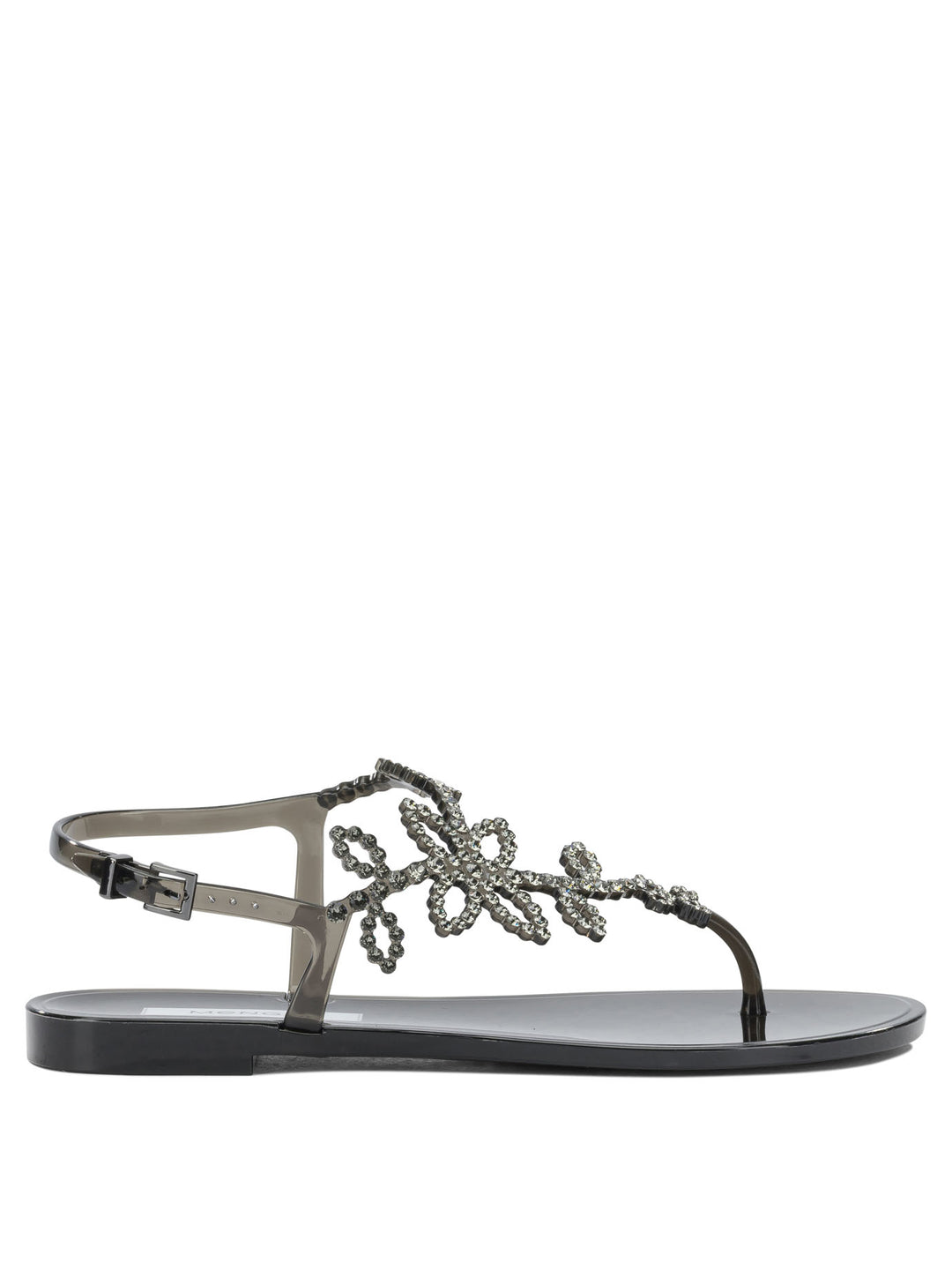 Menghi Galatea Jelly Sandals - Black | ba6659983008ff4181b75e70bbc8adfc9523a5a0